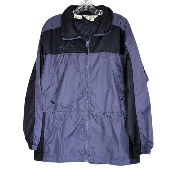 Columbia Packable Hooded Rain Jacket with Side Vents, Womens Size Medium - Picture 1 of 15